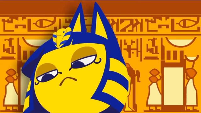 Zone Ankha (animal Crossing) Full Meme Tiktok Viral HD [1080] (60fps) Mentahan Kucing Kartun Mesir