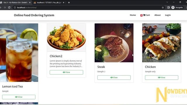 Online food ordering system in php| Food order website |free source code | Restaurant Website in ph смотреть онлайн