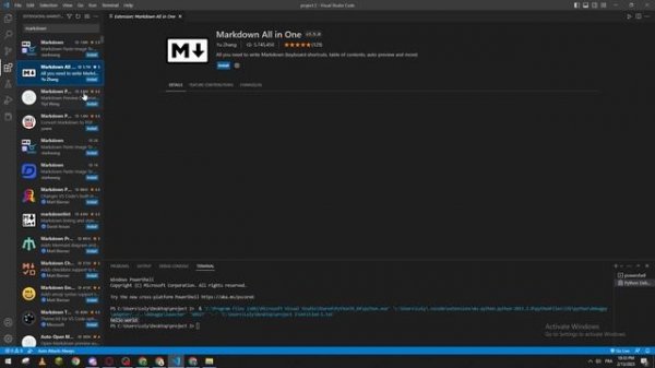 How To Preview Markdown Visual Studio Code Tutorial