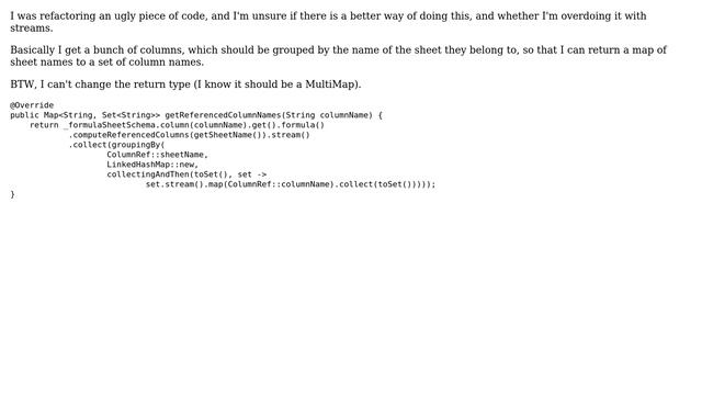 Code Review: Java Streams: Grouping to a Map смотреть онлайн