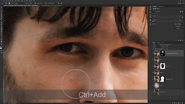 Обработка в Фотошопе | Мужской портрет с ЗАМЕНОЙ ФОНА смотреть онлайн