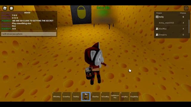 this is where you find the purple key!!!! in cheese escape in roblox* смотреть онлайн
