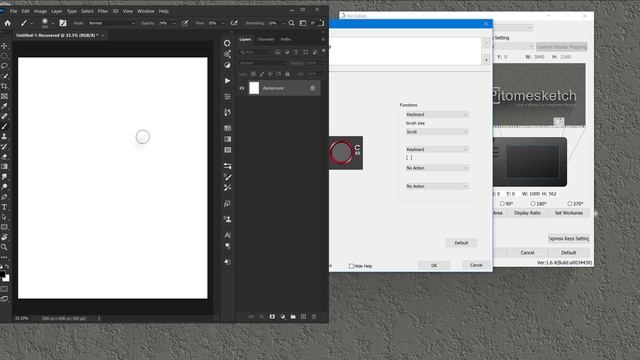 How to Use Mode Switch between short keys and dials on Xp pen deco 03. смотреть онлайн
