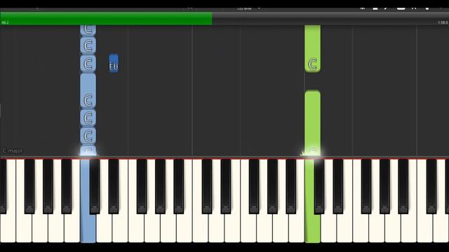 GTA Soundtrack - No Happy Endings piano Tutorial easy смотреть онлайн