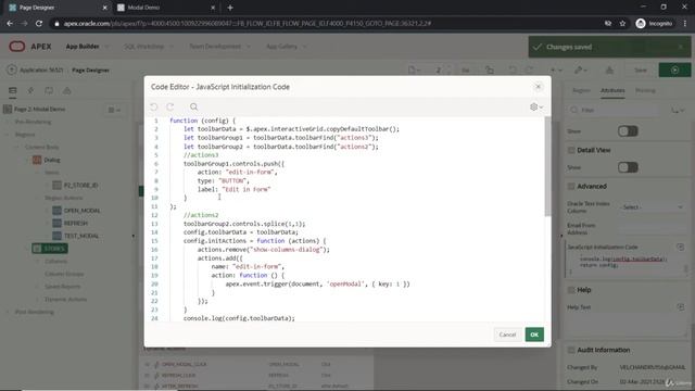 Types of actions in Apex - How Many Types of Actions in Oracle Apex - How to use JavaScript смотреть онлайн