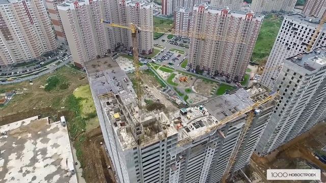 ЖК "Путилково" (аэросъемка от 16 июля 2017) смотреть онлайн