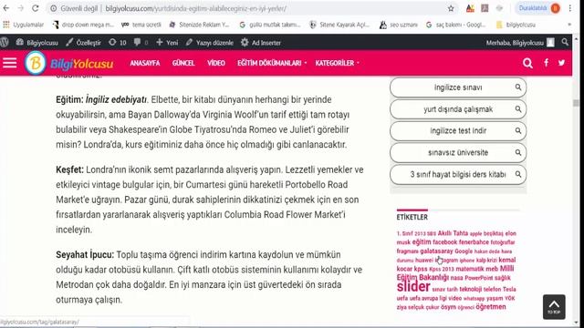 WORDPRESS BİLEŞEN EKLEME | WORDPRESS WIDGET EDIT / Bilgiyolcusu смотреть онлайн