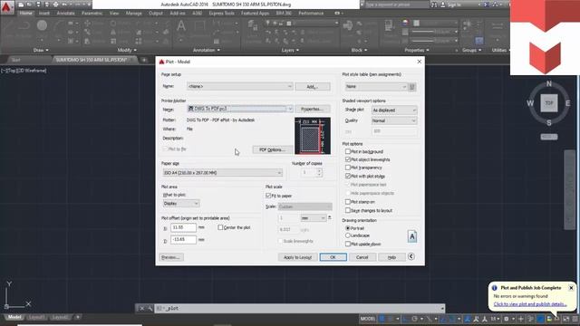 AutoCad Çizimi Pdf OLarak Kaydetme смотреть онлайн
