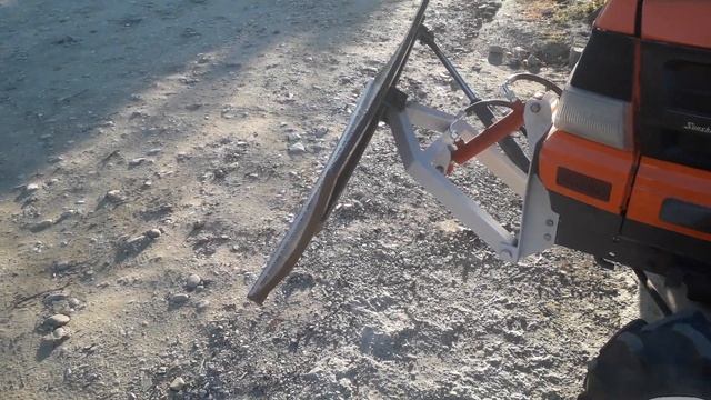 Поворотный отвал KUBOTA GL23D смотреть онлайн