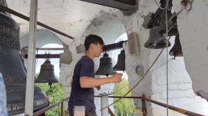 Григорий Зарайский, колокольный звон в Покровском храме Тутаева, крестный ход с иконой Спаса, 2022