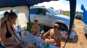 ОТДЫХ С ПАЛАТКАМИ НА РЕКЕ ОКА КОЛОМНА