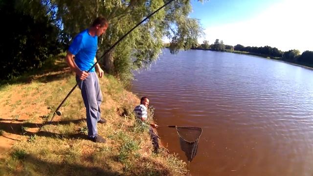 Контрольный отлов на пруду в с. Репино. смотреть онлайн