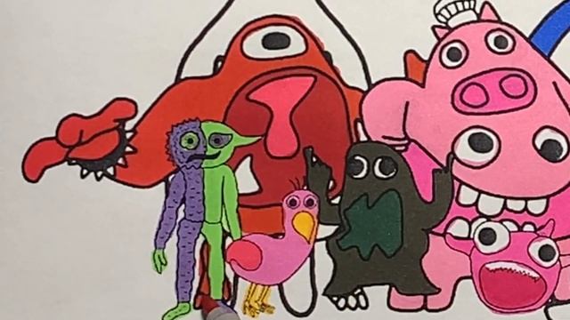 Garten Of Banban 4 / Coloring pages / NCS смотреть онлайн