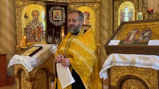 Слово после молебна свт. Тихону Задонскому