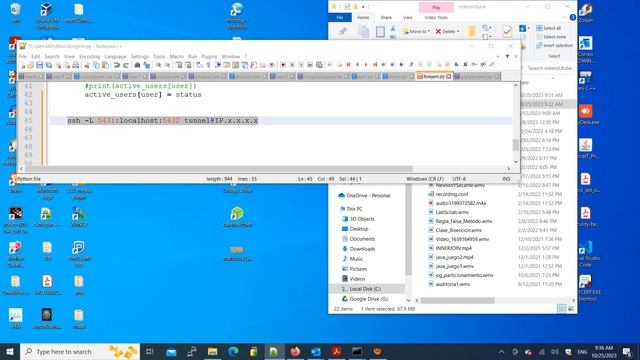 Conexion remota a PostgreSQL mediante tuneles SSH смотреть онлайн
