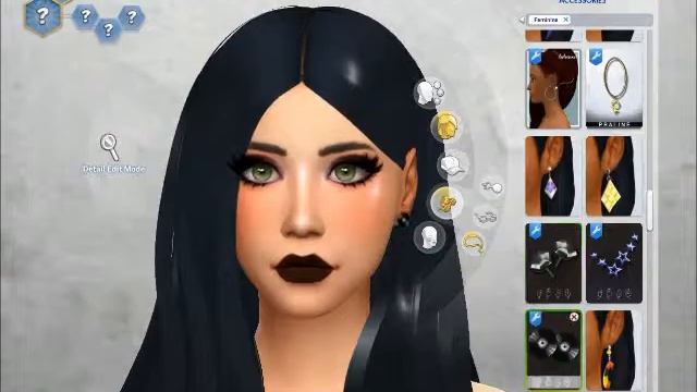 Sims 4 CAS (The Emo) смотреть онлайн