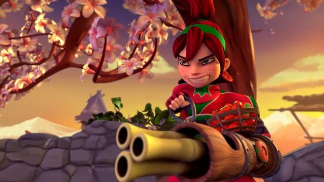 Fruit Ninja Origins - Fruit Fight! смотреть онлайн