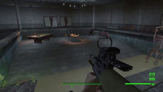 Fallout 4 Mods Steyr AUG A1 and Abandoned Pool Hideout смотреть онлайн