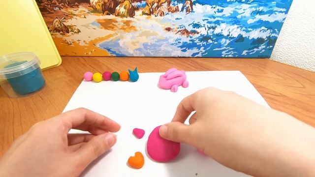 Что можно слепить из теста для лепки? Лепка пошагово смотреть онлайн