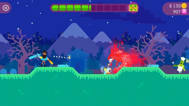 Bowmasters Zombie Shooting Gameplay смотреть онлайн