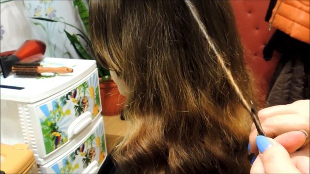 Чистка секущихся волос. смотреть онлайн