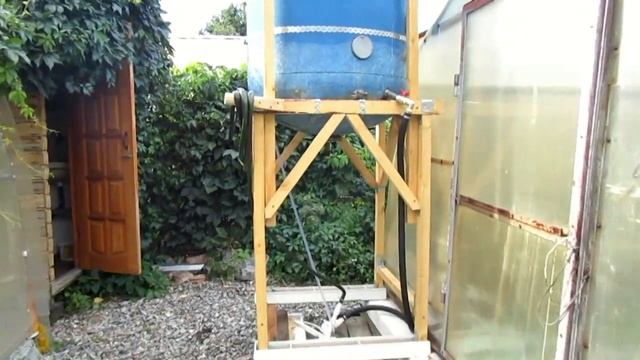 Как поднять ёмкость на даче своими руками (одной парой рук) смотреть онлайн