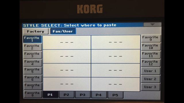 Saving Korg PA600 and PA600QT STS settings смотреть онлайн