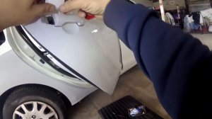 Hyundai i20   How to replace outside car door handle