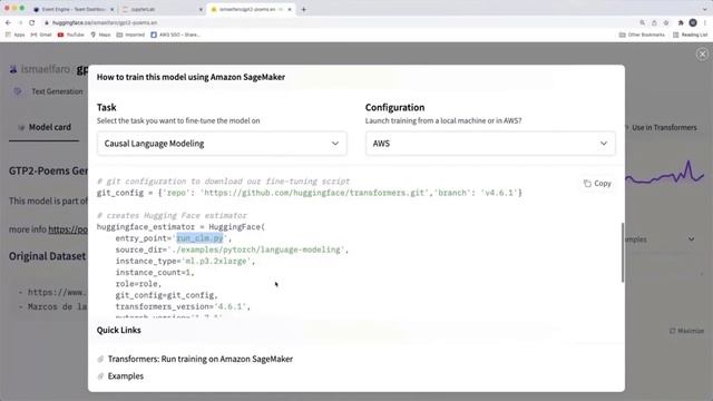 Build, train, deploy, and operationalize Hugging Face models on Amazon SageMaker смотреть онлайн