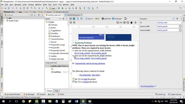 Fix Rendering Problems Error Second Way In Android Studio #343 смотреть онлайн