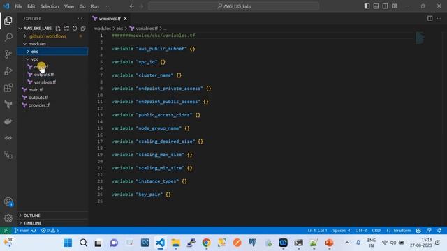 Kubernetes | Terraform | AWS EKS Cluster Setup Using Terraform Cloud and GitHub Actions | GitHub смотреть онлайн