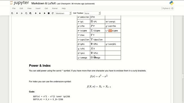 2. Markdown & LaTeX - Jupyter Tutorial (IPython 3) смотреть онлайн