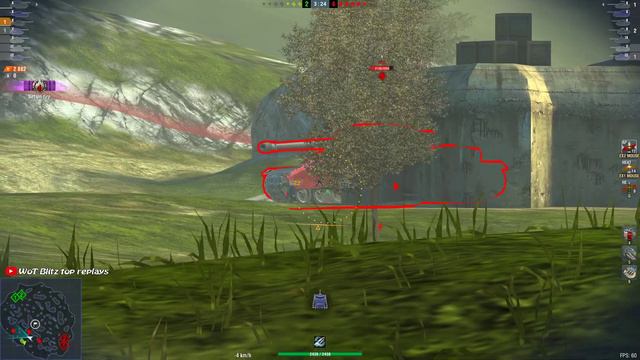1v5 WZ-111 5A Serpent • 6 frags • 9.1k dmg • WoT Blitz смотреть онлайн