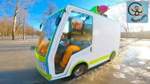Дети и Машина. Диана и Даня строят Машину. Манкиту