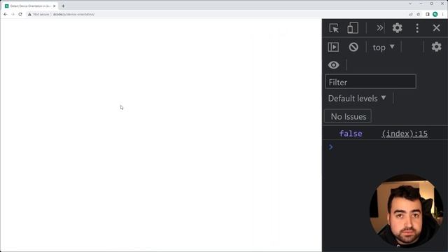 How to Detect Device Orientation in JavaScript (Portrait/Landscape Mode) смотреть онлайн