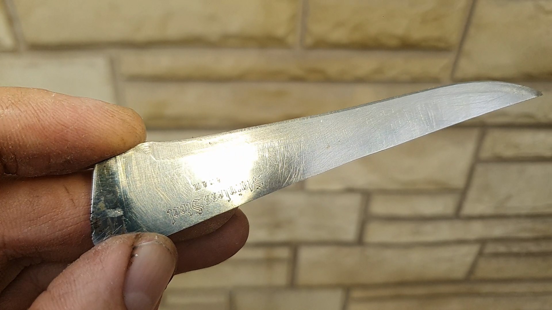 Бывалый мастер рассказал как быстро отремонтировать сломанный нож. смотреть онлайн