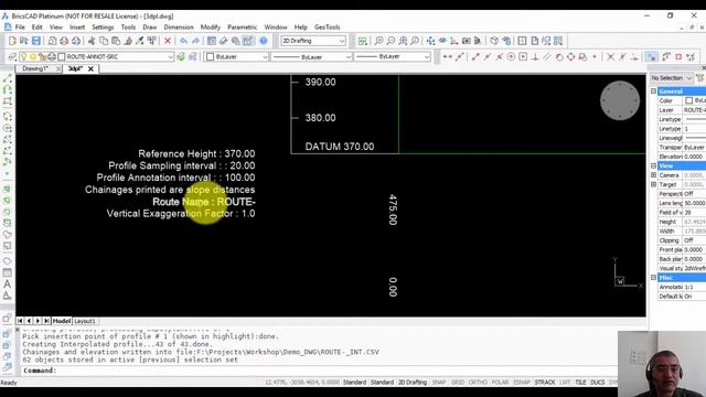 GT_PROFILE : Draw cross-sectional profile from 3D polyline | GeoTool Tutorials | Rakesh Rao смотреть онлайн