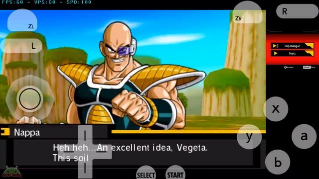 Dragon Ball Z - Extreme Butoden 3DS | Citra MMJ Android Gameplay смотреть онлайн