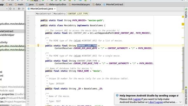 TRANSFERRING DATA IN ANDROID USING SYNC ADAPTER - SQLITE DATABASE SET UP #1 смотреть онлайн