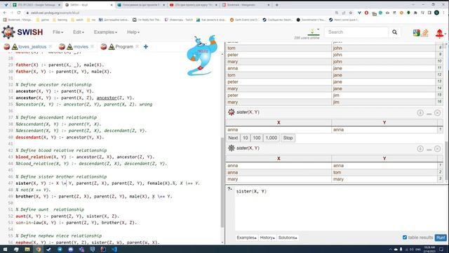 Родинні відношення на Prolog, Java, Haskell & SQL. Практичне 3. смотреть онлайн