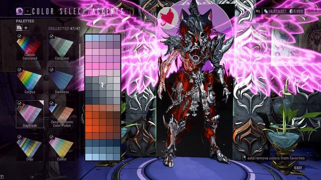 Warframe | Fashion Frame | Sevagoth : Scorching Phantom смотреть онлайн