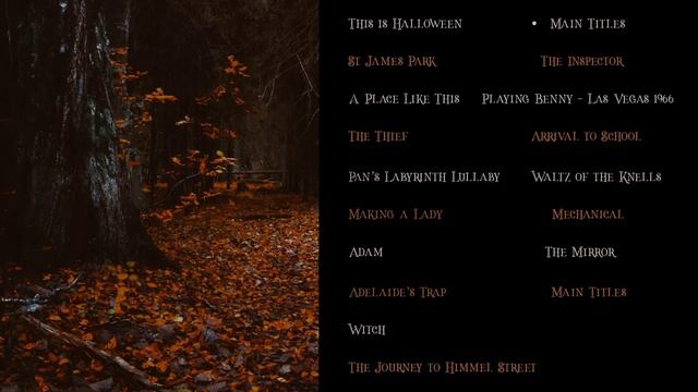 【a playlist for tim burton vibes; part II (halloween edition)】🎃