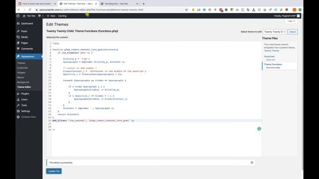 How to Insert Ads and Content Into WordPress Blog Posts смотреть онлайн