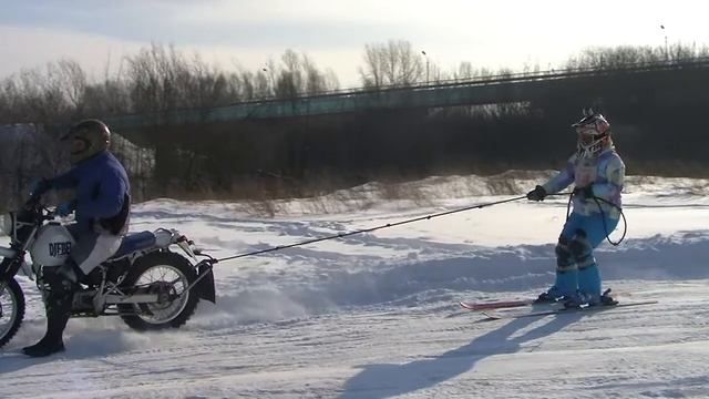Скийоринг в Тогучине 16.02.2014г. класс "Народный" смотреть онлайн