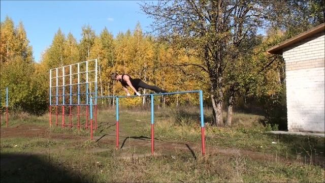 Горизонт на турнике ( нижний и верхний хват) смотреть онлайн