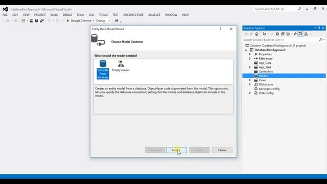 Asp.Net Entity Framework Part 2- Database First Approach смотреть онлайн