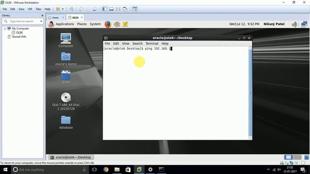 How to copy paste windows to oracle linux ( VMware ) using WinSCP смотреть онлайн