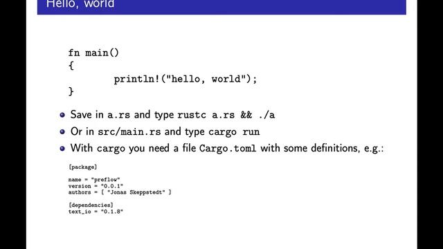 EDAN26 F07 5 / Rust and Java object reference (level 3) смотреть онлайн