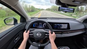 2023 Nissan Ariya Evolve+ - POV Test Drive (Binaural Audio)