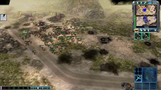 прохождение Игры Command and Conquer 3 tiberium wars ГСБ-1-3 мисии смотреть онлайн